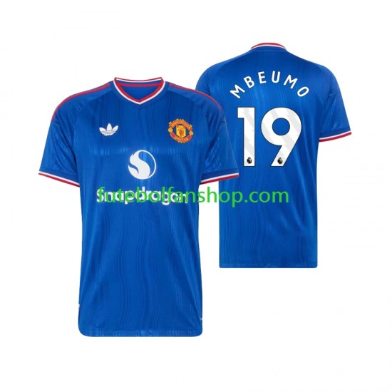 Camisola Alternativo Manchester United Bryan Mbeumo 19 Época 2026/2027 Manga Curta ,Homem