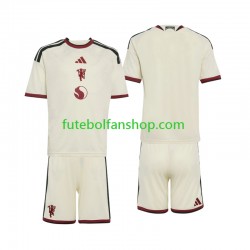 Camisola Alternativa (2ª) Manchester United Época 2026/2027 Manga Curta ,Criança