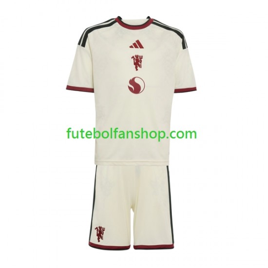 Camisola Alternativa (2ª) Manchester United Época 2026/2027 Manga Curta ,Criança