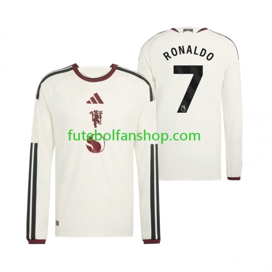 Camisola Alternativa (2ª) Manchester United Cristiano Ronaldo 7 Época 2026/2027 Manga Comprida ,Homem