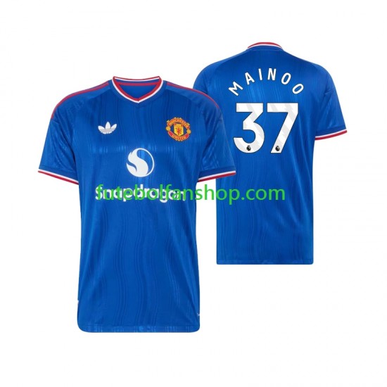 Camisola Alternativo Manchester United Kobbie Mainoo 37 Época 2026/2027 Manga Curta ,Homem