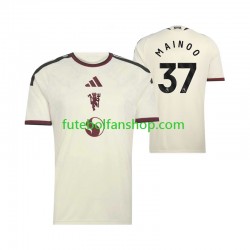 Camisola Alternativa (2ª) Manchester United Kobbie Mainoo 37 Época 2026/2027 Manga Curta ,Homem