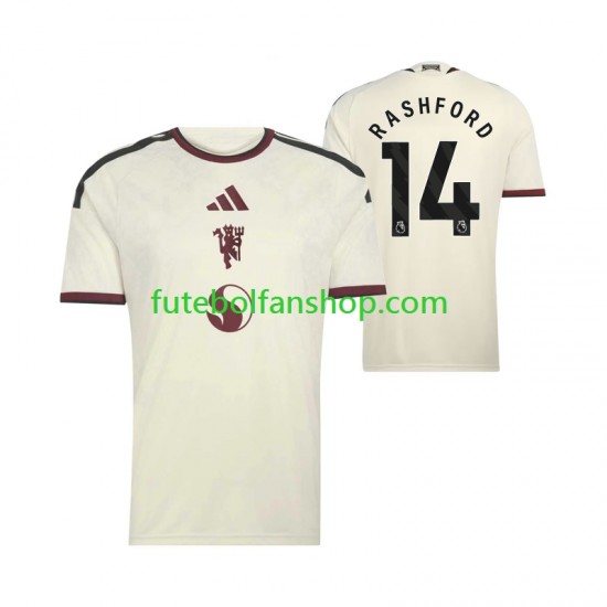 Camisola Alternativa (2ª) Manchester United Marcus Rashford 14 Época 2026/2027 Manga Curta ,Homem