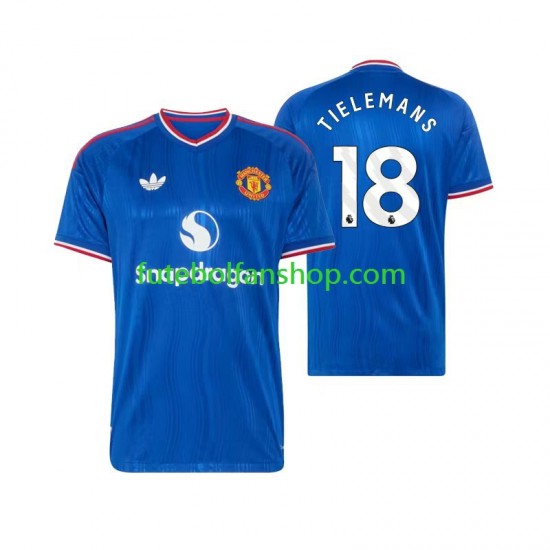 Camisola Alternativo Manchester United Youri Tielemans 18 Época 2026/2027 Manga Curta ,Homem