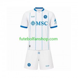 Camisola Alternativo Napoli Época 2026/2027 Manga Curta ,Criança