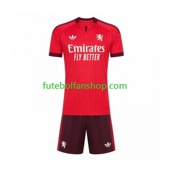 Camisola Principal Olympique Lyonnais Época 2026/2027 Manga Curta ,Criança
