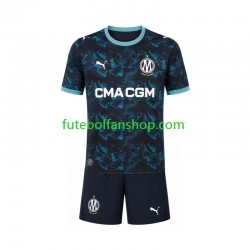 Camisola Alternativo Olympique de Marseille Época 2026/2027 Manga Curta ,Criança