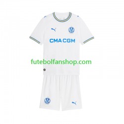 Camisola Principal Olympique de Marseille Época 2026/2027 Manga Curta ,Criança