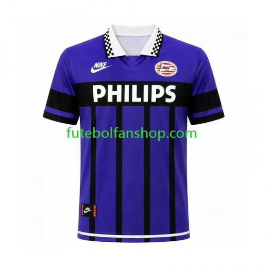 Camisola Alternativo PSV Eindhoven Retro 1995 Manga Curta ,Homem