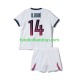 Camisola Alternativo Paris Saint-Germain Desire Doue 14 Época 2026/2027 Manga Curta ,Criança