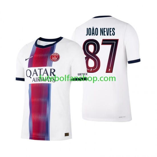 Camisola Alternativo Paris Saint-Germain Joao Neves 87 Época 2026/2027 Manga Curta ,Homem