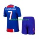 Camisola Principal Paris Saint-Germain Khvicha Kvaratskhelia 7 Época 2026/2027 Manga Curta ,Criança