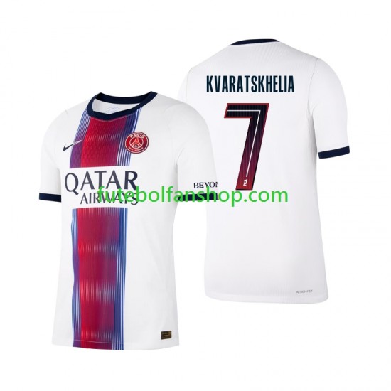 Camisola Alternativo Paris Saint-Germain Khvicha Kvaratskhelia 7 Época 2026/2027 Manga Curta ,Homem