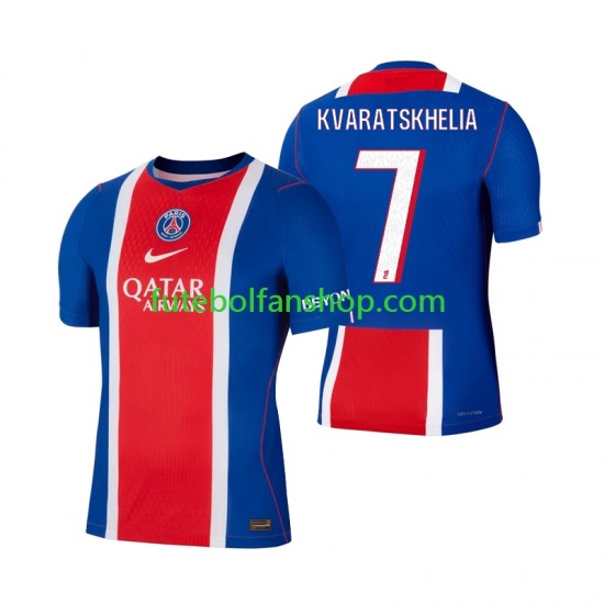 Camisola Principal Paris Saint-Germain Khvicha Kvaratskhelia 7 Época 2026/2027 Manga Curta ,Homem