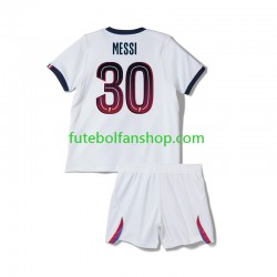 Camisola Alternativo Paris Saint-Germain Lionel Messi 30 Época 2026/2027 Manga Curta ,Criança