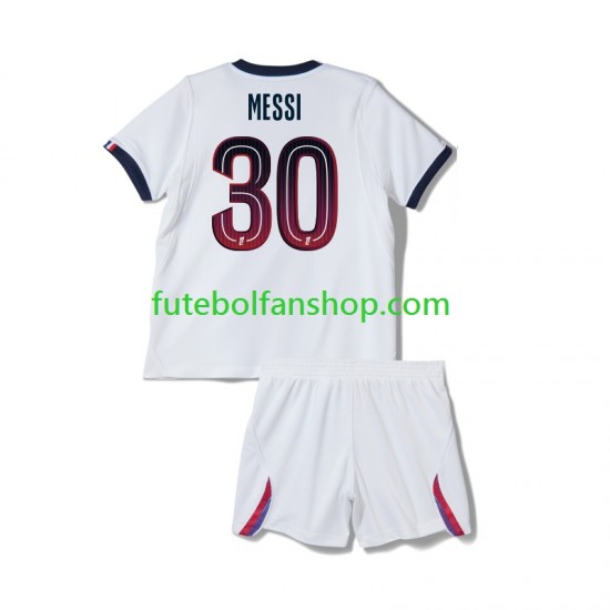 Camisola Alternativo Paris Saint-Germain Lionel Messi 30 Época 2026/2027 Manga Curta ,Criança
