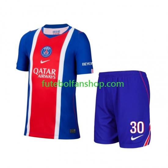 Camisola Principal Paris Saint-Germain Lionel Messi 30 Época 2026/2027 Manga Curta ,Criança