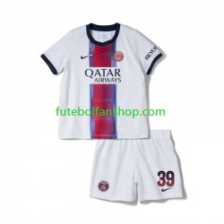 Camisola Alternativo Paris Saint-Germain Matvey Safonov 39 Época 2026/2027 Manga Curta ,Criança