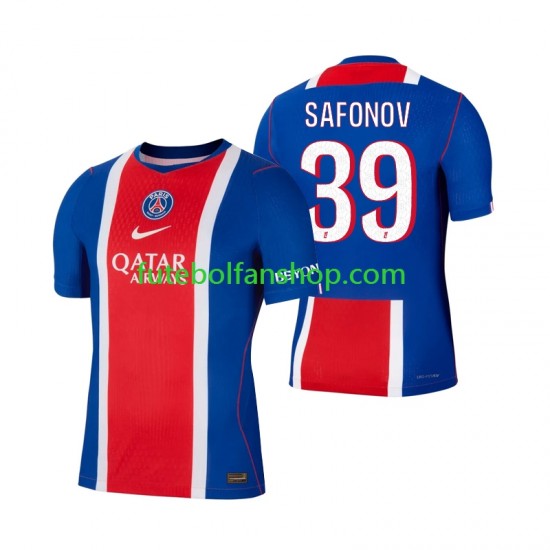 Camisola Principal Paris Saint-Germain Matvey Safonov 39 Época 2026/2027 Manga Curta ,Homem
