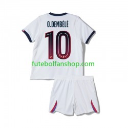 Camisola Alternativo Paris Saint-Germain Ousmane Dembele 10 Época 2026/2027 Manga Curta ,Criança