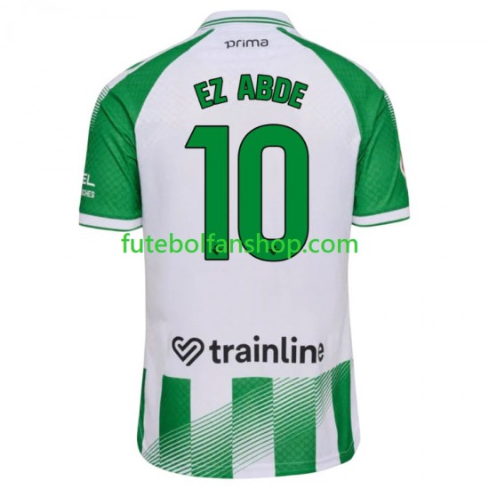 Camisola Principal Real Betis Abde Ezzalzouli 10 Época 2026/2027 Manga Curta ,Homem