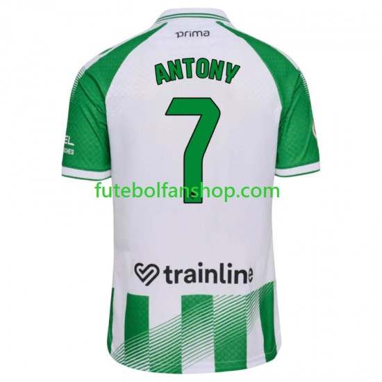 Camisola Principal Real Betis Antony 7 Época 2026/2027 Manga Curta ,Homem