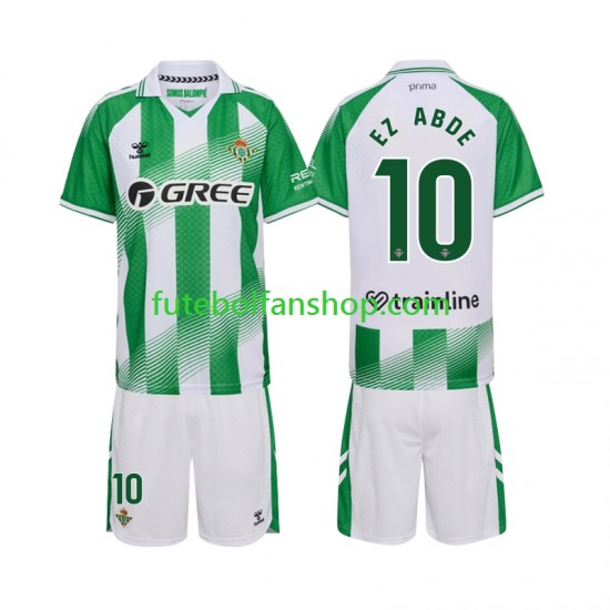 Camisola Principal Real Betis Ez Abde 10 Época 2026/2027 Manga Curta ,Criança