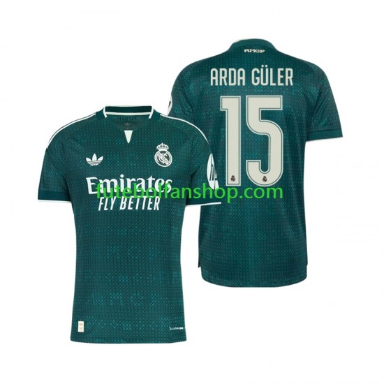 Camisola Alternativo Real Madrid Arda Guler 15 Época 2026/2027 Manga Curta ,Homem