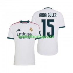 Camisola Principal Real Madrid Arda Guler 15 Época 2026/2027 Manga Curta ,Homem