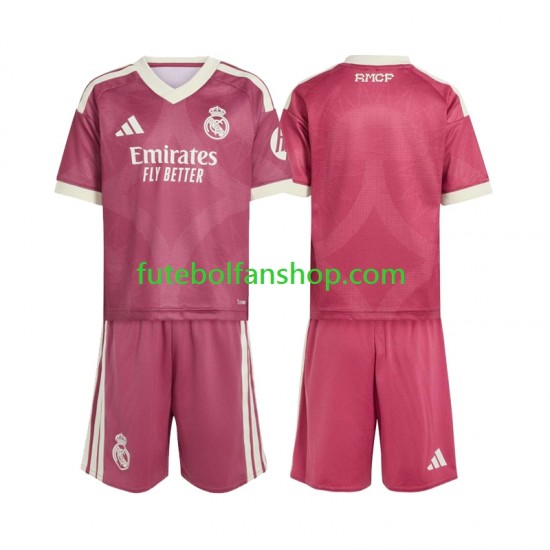 Camisola Alternativa (2ª) Real Madrid Época 2026/2027 Manga Curta ,Criança
