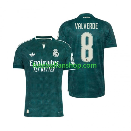 Camisola Alternativo Real Madrid Federico Valverde 8 Época 2026/2027 Manga Curta ,Homem