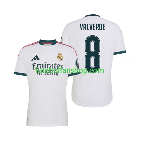 Camisola Principal Real Madrid Federico Valverde 8 Época 2026/2027 Manga Curta ,Homem