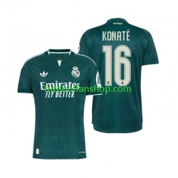 Camisola Alternativo Real Madrid Ibrahima Konate 16 Época 2026/2027 Manga Curta ,Homem