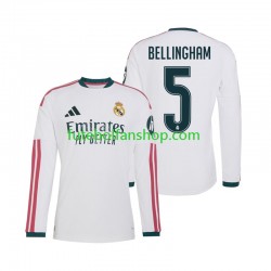 Camisola Principal Real Madrid Jude Bellingham 5 Época 2026/2027 Manga Comprida ,Homem