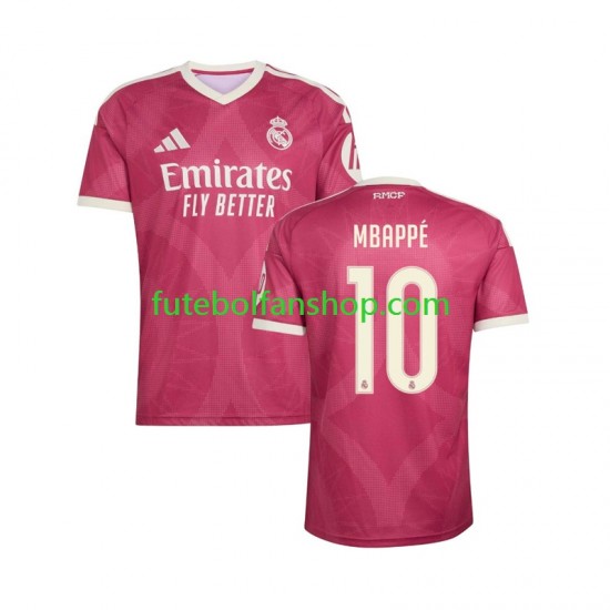 Camisola Alternativa (2ª) Real Madrid Kylian Mbappe 10 Época 2026/2027 Manga Curta ,Homem