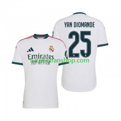 Camisola Principal Real Madrid Yan Diomande 25 Época 2026/2027 Manga Curta ,Homem