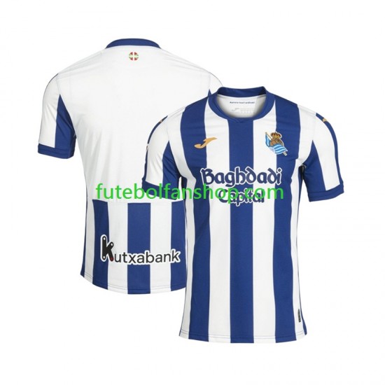 Camisola Principal Real Sociedad Época 2026/2027 Manga Curta ,Homem