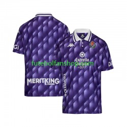 Camisola Principal Real Valladolid Retro Época 2025/2026 Manga Curta ,Homem