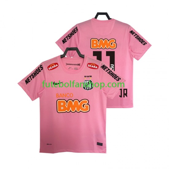 Camisola Alternativa (3ª) Santos Neymar JR 11 Retro 2012 2013 Manga Curta ,Homem