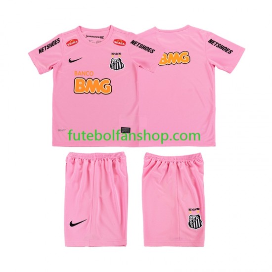 Camisola Alternativa (3ª) Santos Retro 2012 2013 Manga Curta ,Criança