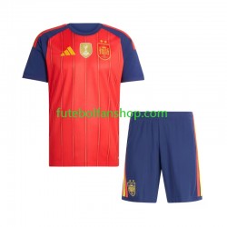 Camisola Principal Seleção Espanhola 2-star Época 2026/2027 Manga Curta ,Criança