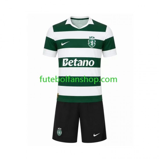 Camisola Principal Sporting CP Época 2026/2027 Manga Curta ,Criança