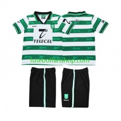 Camisola Principal Sporting CP Retro 1999 2000 Manga Curta ,Criança