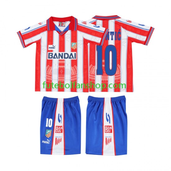 Camisola Principal Sporting CP PANTIC 10 Retro 1996 1997 Manga Curta ,Criança