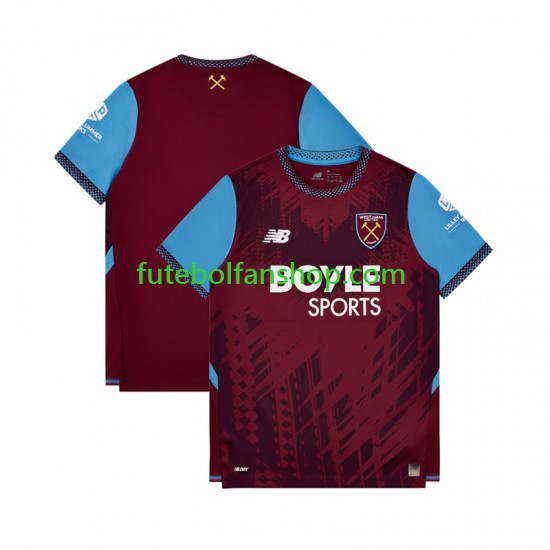 Camisola Principal West Ham United Época 2026/2027 Manga Curta ,Homem