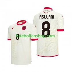 Camisola Alternativo Seleção Albanesa Kristjan Asllani 8 World Cup 2026 Manga Curta ,Homem