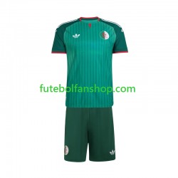 Camisola Alternativo Seleção Argelina 2026 Manga Curta ,Criança