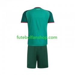 Camisola Alternativo Seleção Argelina 2026 Manga Curta ,Criança
