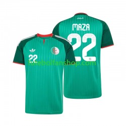 Camisola Alternativo Seleção Argelina Ibrahim Maza 22 2026 Manga Curta ,Homem