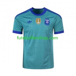 Camisola Alternativo Guarda-redes Seleção Argentina World Cup 2026 Manga Curta ,Homem